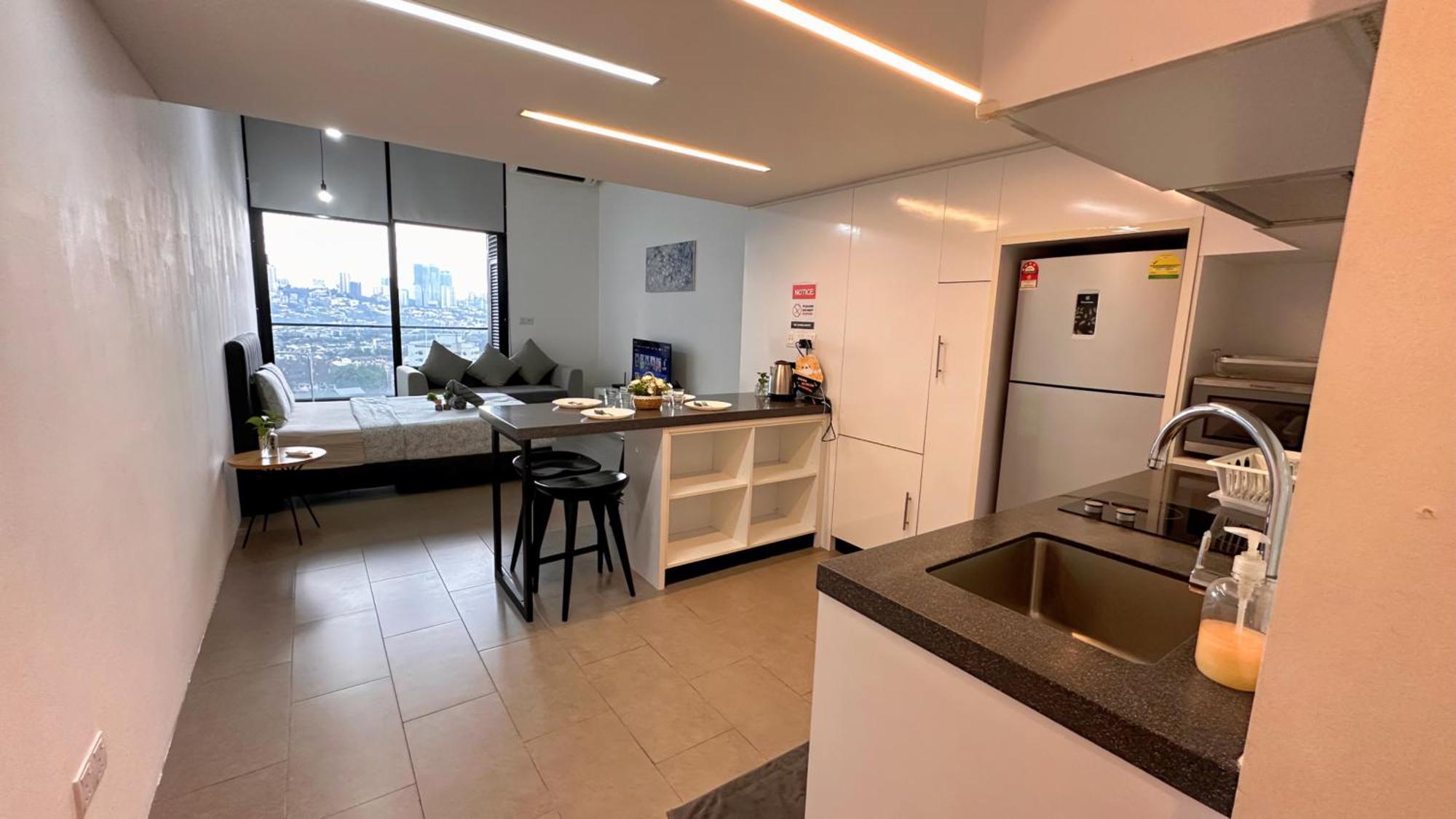 Ferienwohnung Kl Sentral Loft, Est Bangsar #6, Lrt Kuala Lumpur Exterior foto